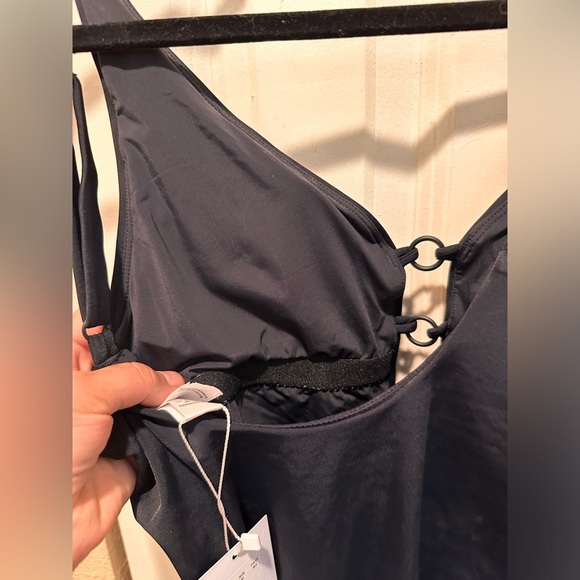 NWT Andie The Romana One Piece Black Swimsuit , size M - Picture 2 of 10